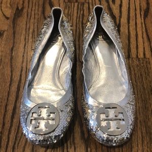 Tory Burch Sequin Flats